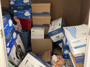 5 x 5 storage unit in Pleasant Hill, CA
