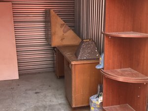 10 x 10 storage unit in Vallejo, CA