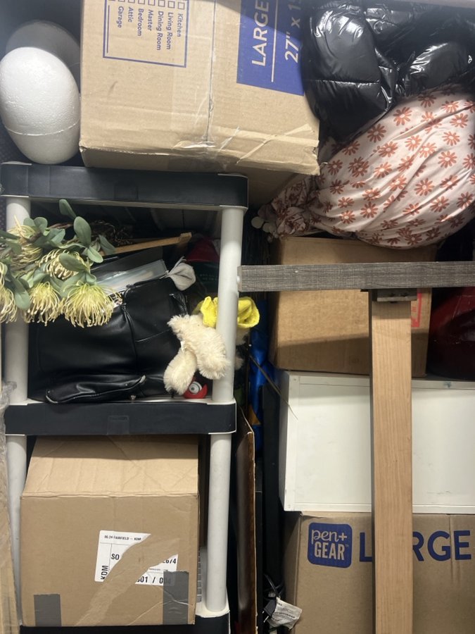 5 x 5 storage unit in Fairfield, CA