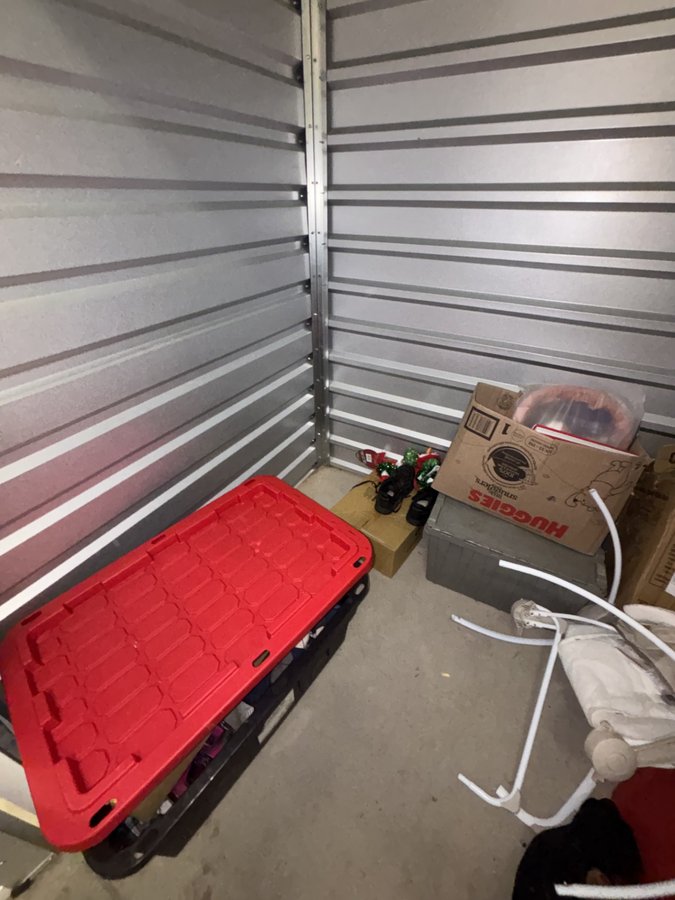 5 x 5 storage unit in Federal Way, WA