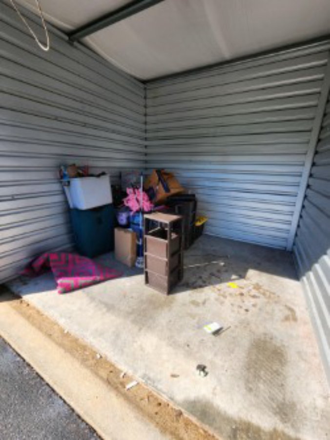 10 x 10 storage unit in Montgomery, AL