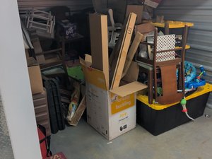 10 x 10 storage unit in Hollins, VA