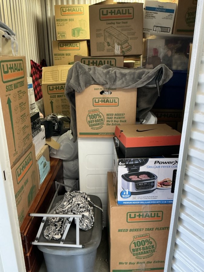 10 x 10 storage unit in Lynchburg, VA
