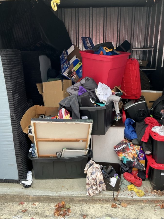 10 x 10 storage unit in Lynchburg, VA