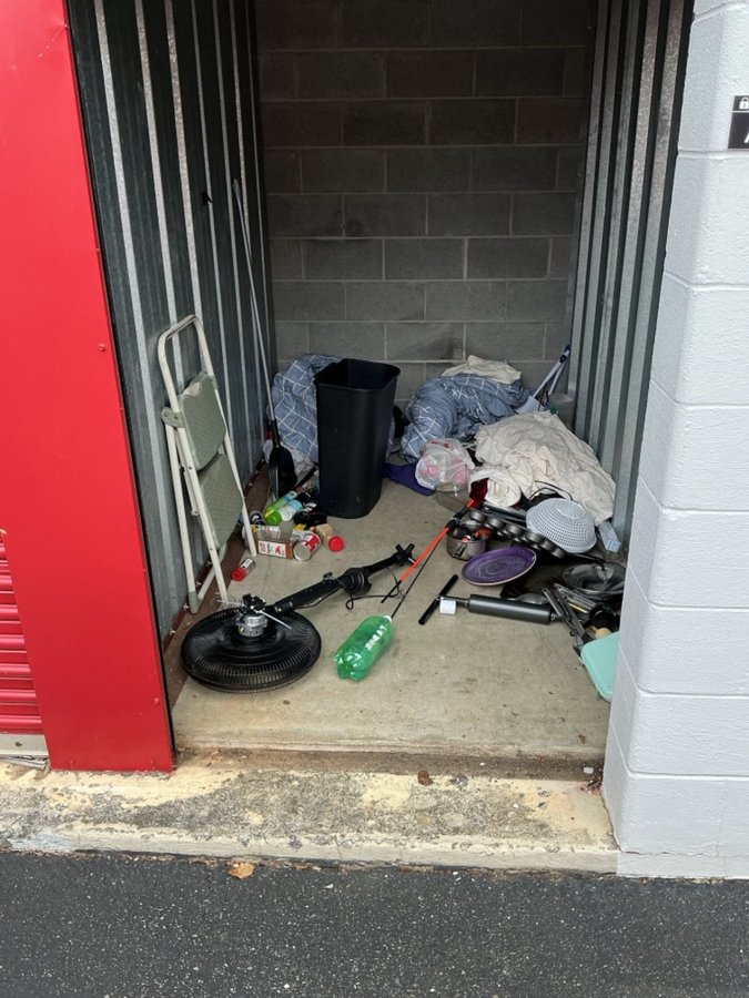 5 x 10 storage unit in Lynchburg, VA