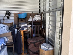10 x 10 storage unit in Vacaville, CA