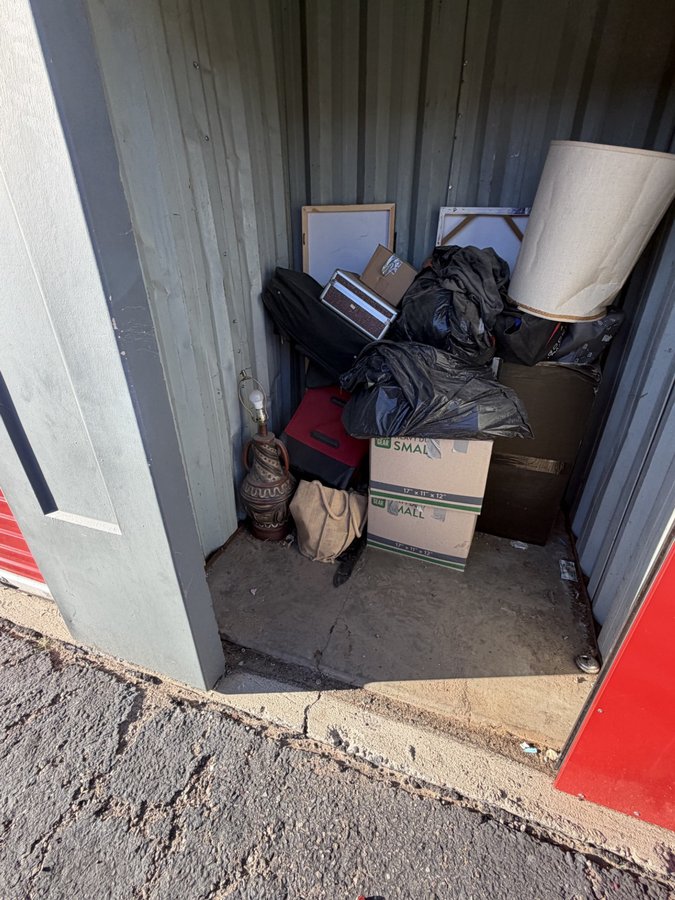 5 x 5 storage unit in Albuquerque, NM