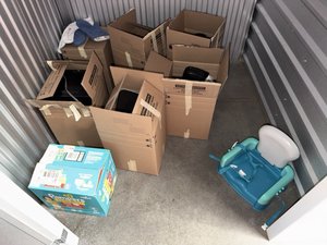 5 x 5 storage unit in La Habra, CA