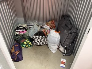 5 x 5 storage unit in Anaheim, CA