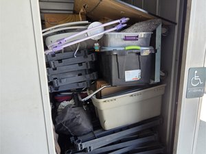 5 x 5 storage unit in Yucaipa, CA