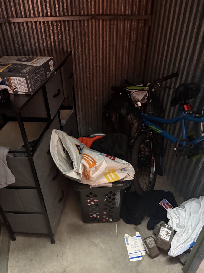 5 x 5 storage unit in Newport News, VA