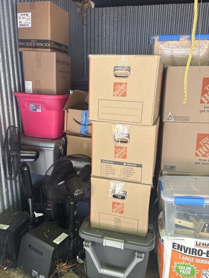 10 x 10 storage unit in Newport News, VA