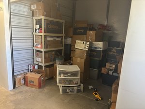 10 x 10 storage unit in Corinth, TX