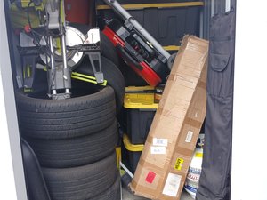 5 x 10 storage unit in Rockford, IL