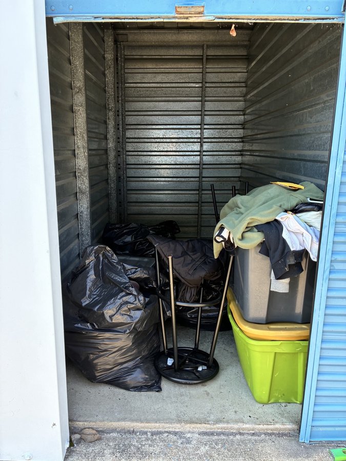 5 x 10 storage unit in Portsmouth, VA