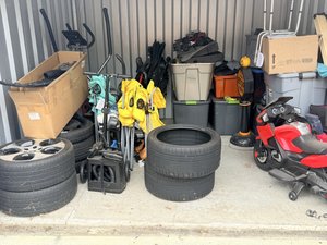 10 x 10 storage unit in Fredericksburg, VA