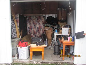 10 x 10 storage unit in Columbia, MO