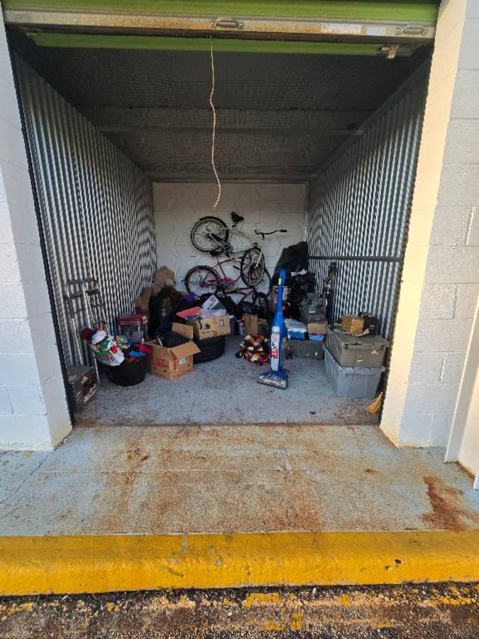 9 x 12 storage unit in Montgomery, AL
