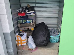 5 x 5 storage unit in Hemet, CA
