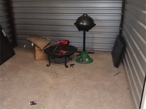 10 x 10 storage unit in Dawsonville, GA
