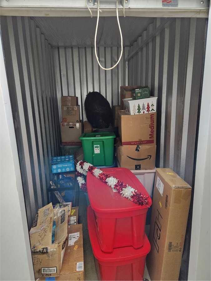 5 x 10 storage unit in Cary, NC