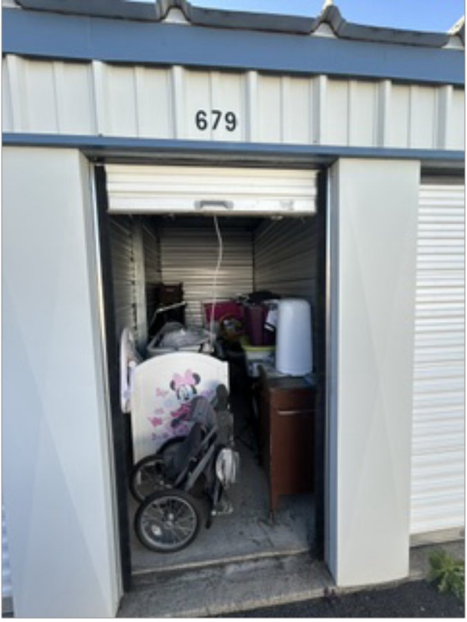 5 x 10 storage unit in Pullman, WA