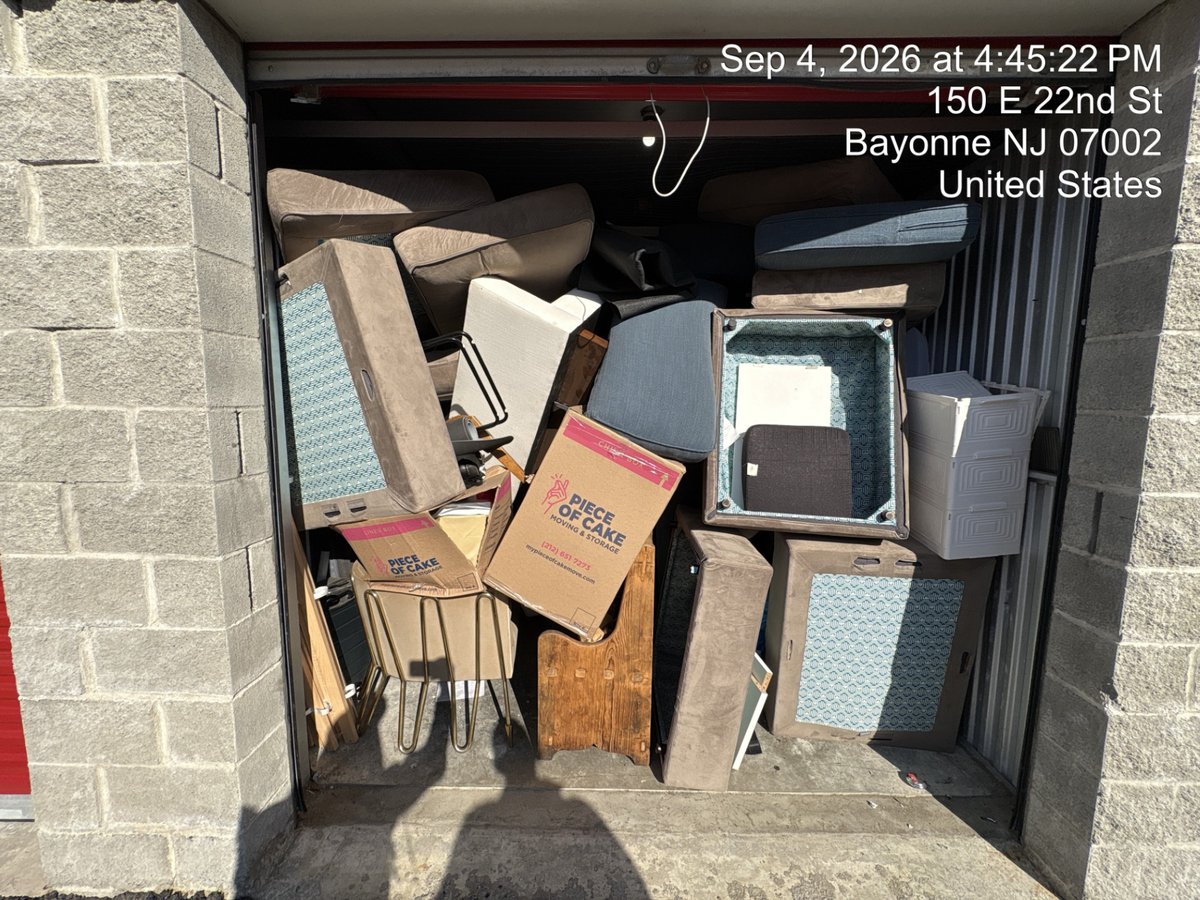 10 x 14 storage unit in Bayonne, NJ