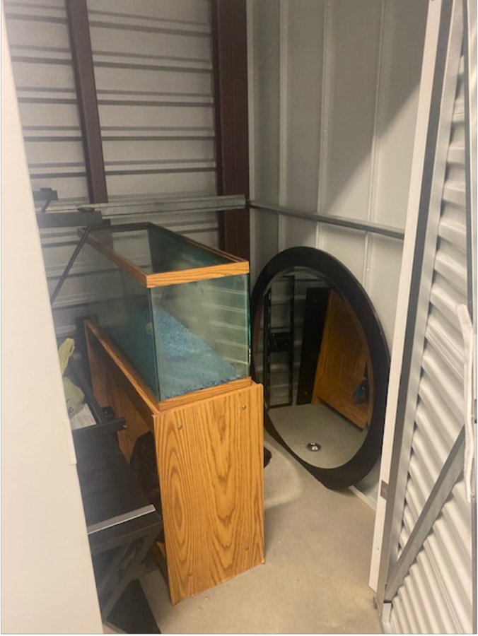 5 x 5 storage unit in Cockeysville, MD