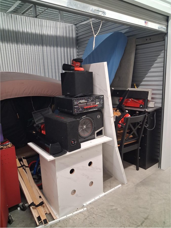 10 x 7 storage unit in Mankato, MN
