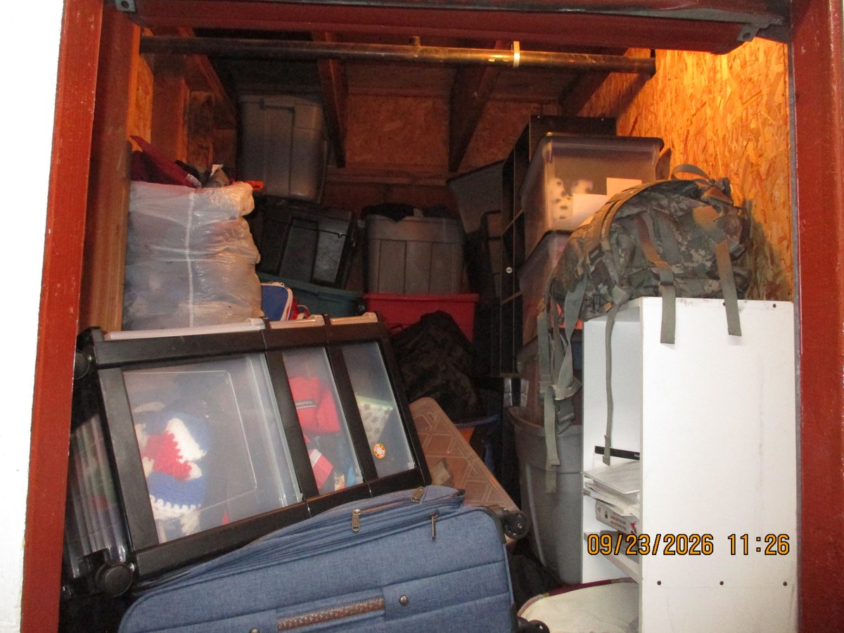 5 x 10 storage unit in Morgan Hill, CA
