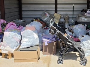 10 x 10 storage unit in Hurst, TX