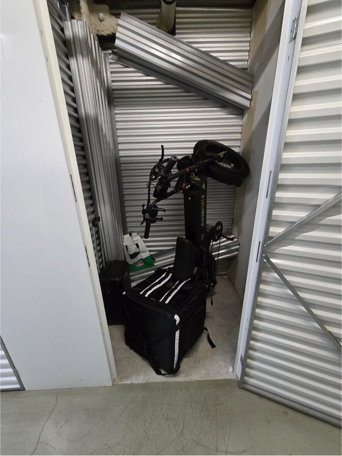 5 x 5 storage unit in Hoboken, NJ
