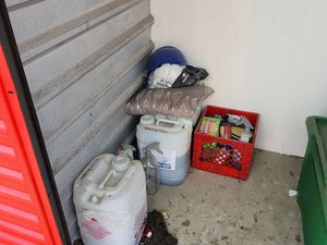5 x 5 storage unit in College Station, TX
