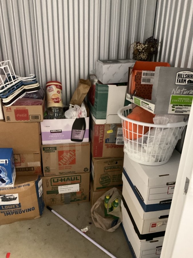 5 x 5 storage unit in Cordova, TN