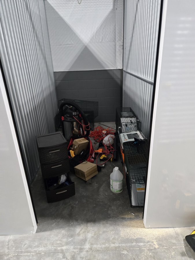 5 x 9 storage unit in Hamburg, NY