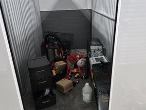 5 x 9 storage unit in Hamburg, NY