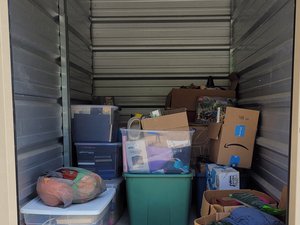 5 x 10 storage unit in Wilmington, IL