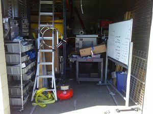 10 x 25 storage unit in San Diego, CA