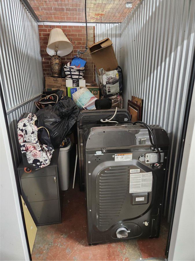 5 x 9 storage unit in Raleigh, NC