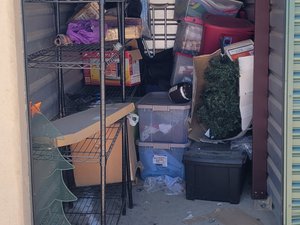 5 x 10 storage unit in Hurst, TX