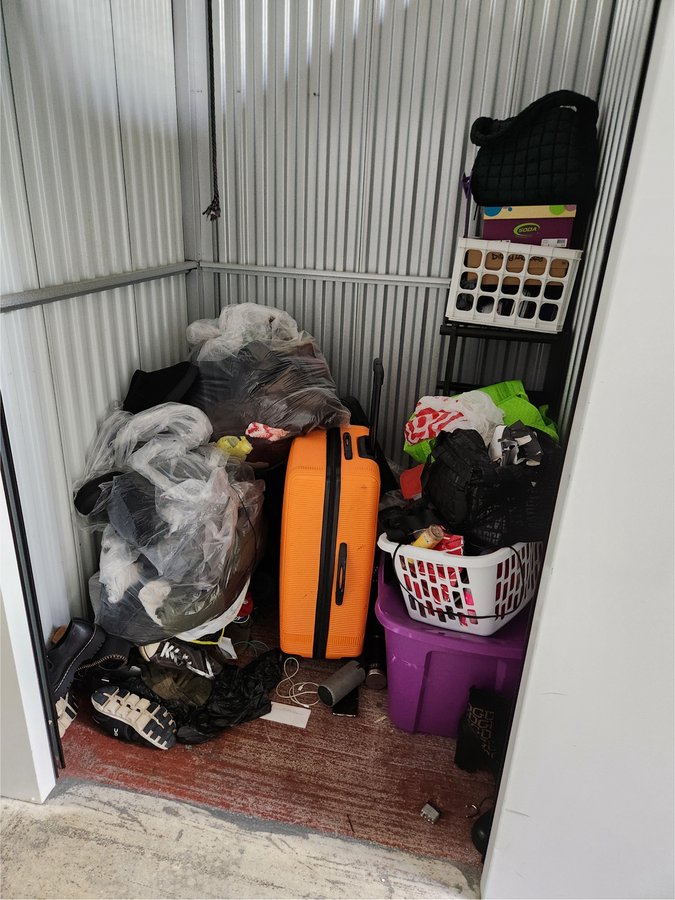 5 x 5 storage unit in Raleigh, NC