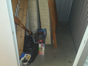5 x 10 storage unit in East Hartford, CT