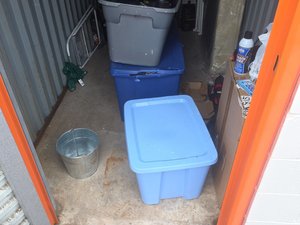 5 x 10 storage unit in East Hartford, CT