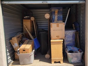 10 x 10 storage unit in Hurst, TX