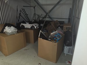 10 x 10 storage unit in East Hartford, CT