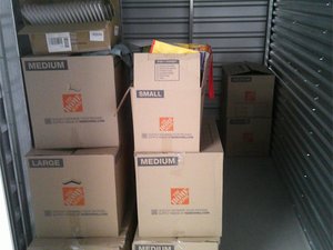 5 x 10 storage unit in San Diego, CA