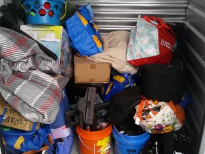 5 x 5 storage unit in San Diego, CA