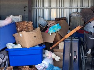 12 x 10 storage unit in North Mankato, MN