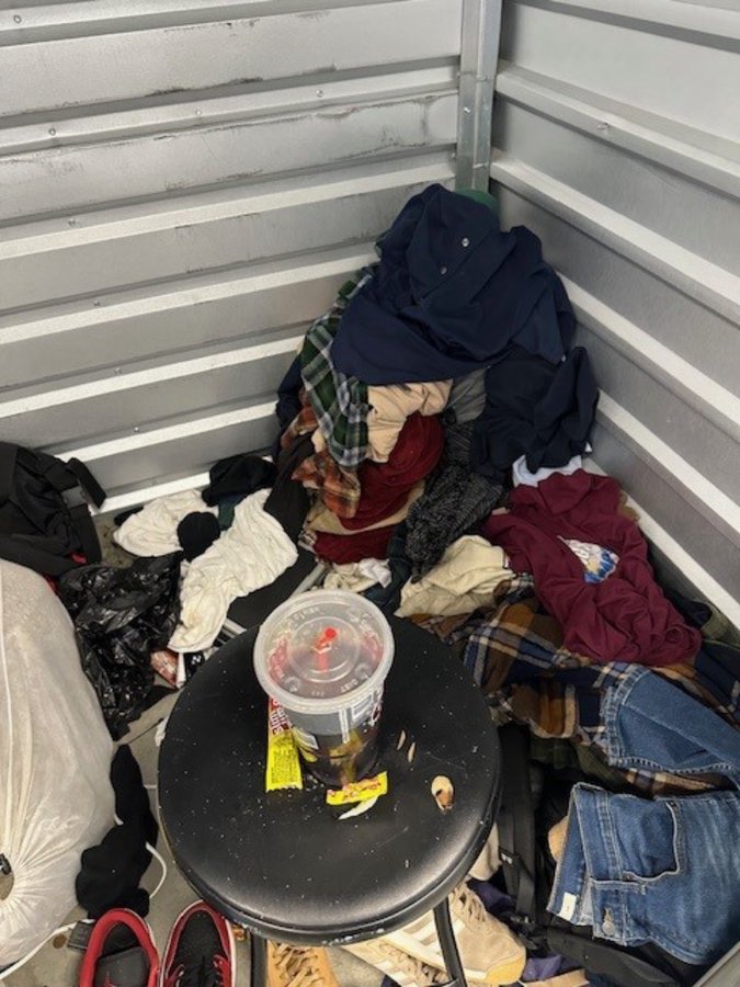5 x 5 storage unit in San Diego, CA