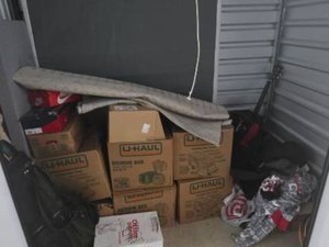 7 x 4 storage unit in Austin, TX